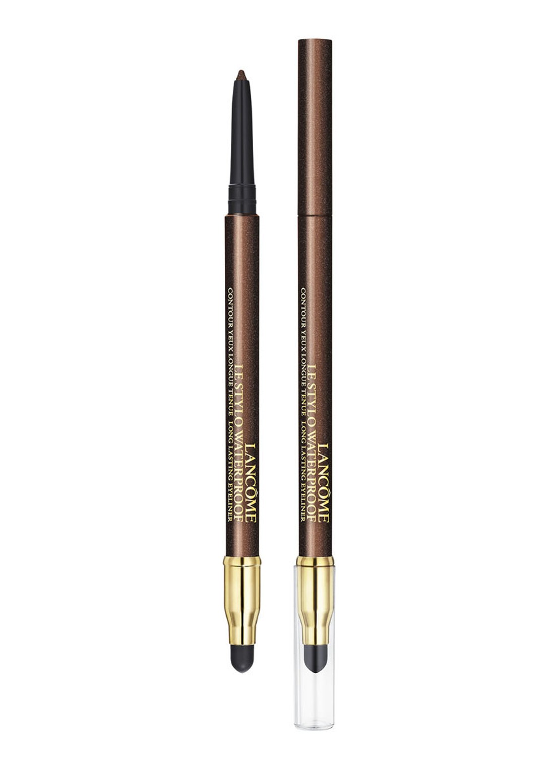 Lancôme Le Stylo Waterproof - oogpotlood  - voorkant 04 bonzy metal