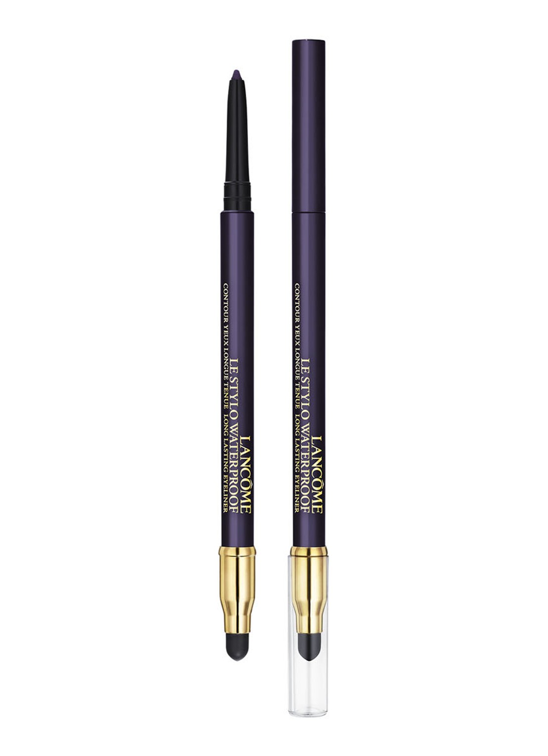 Lancôme Le Stylo Waterproof - oogpotlood  - voorkant 09 purple matte