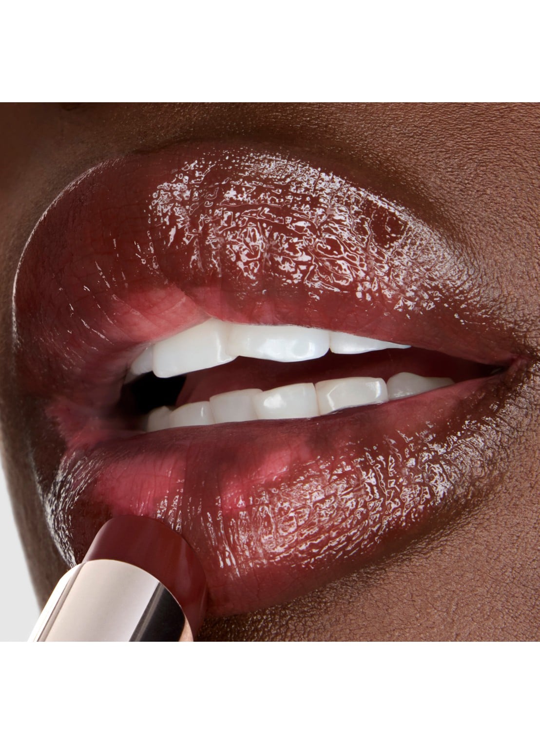 Lancôme Lip Idôle Butterglow - getinte lipbalsem - detail 4 90 – berry bisou