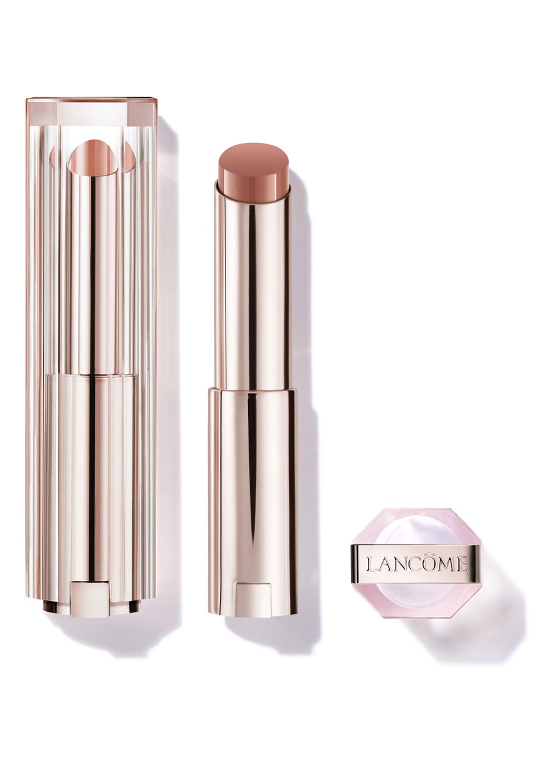 Lancôme Lip Idôle Squalane-12 Butterglow™ - getinte lipbalsem - voorkant 3 26 don't be chai