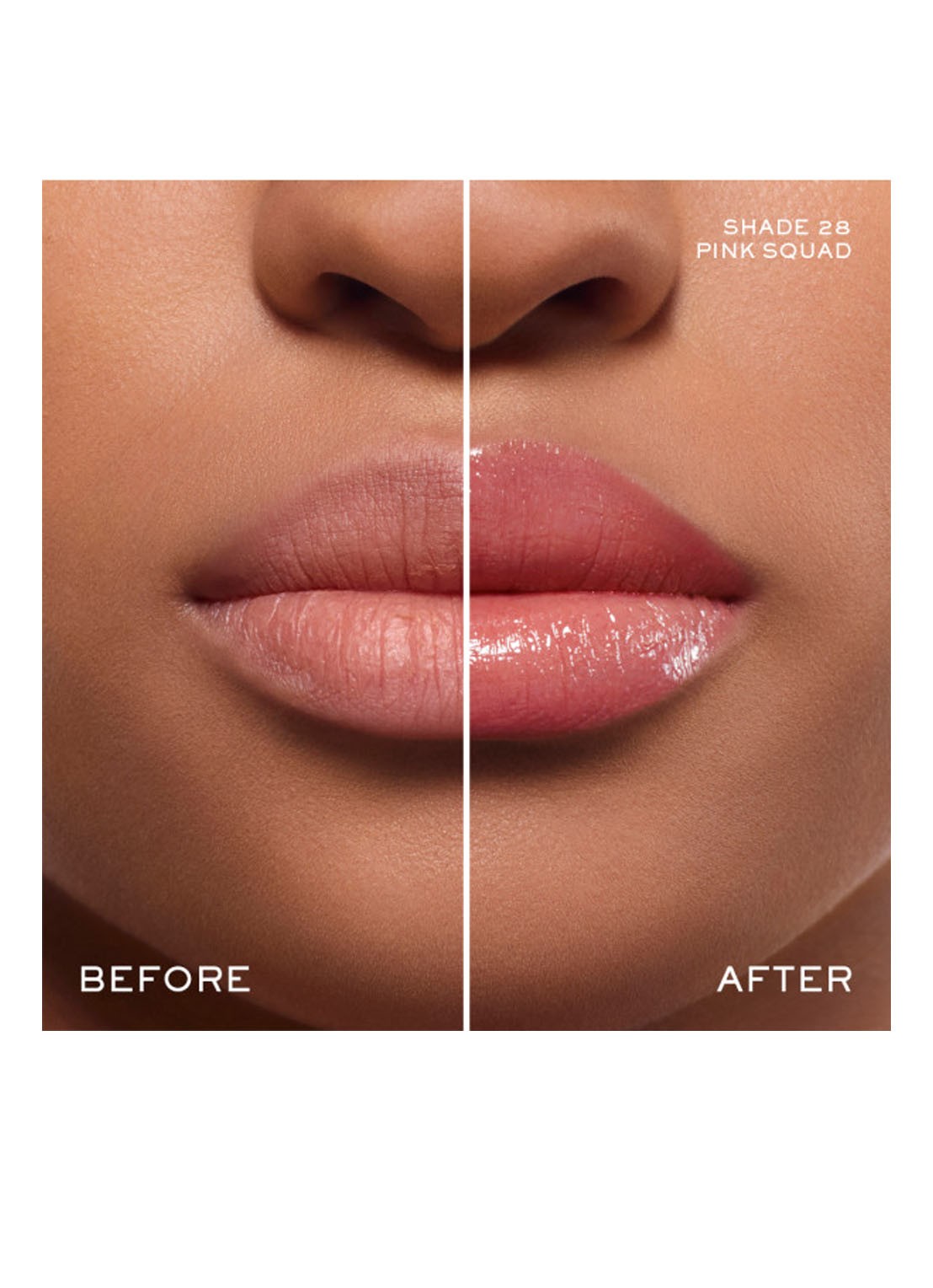 Lancôme Lip Idôle Squalane-12 Butterglow™ - getinte lipbalsem - detail 2 28 pink squad