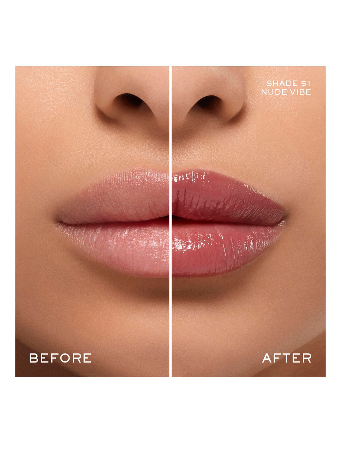 Lancôme Lip Idôle Squalane-12 Butterglow™ - getinte lipbalsem - detail 2 51 nude vibe