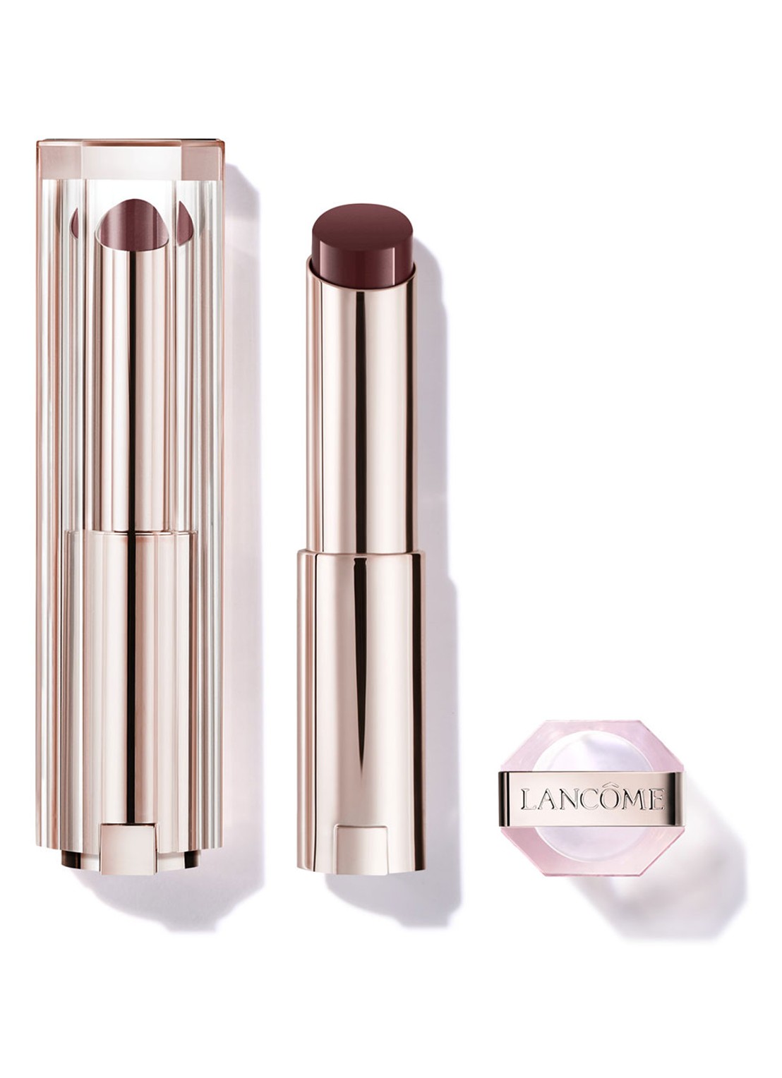 Lancôme Lip Idôle Squalane-12 Butterglow™ - getinte lipbalsem - voorkant 4 60 million dollar berry