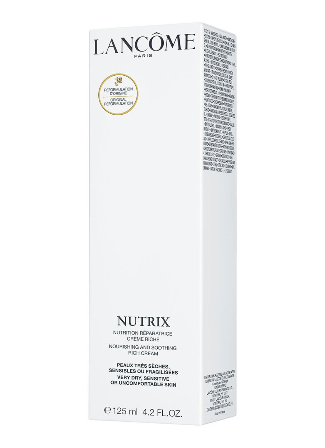 Lancôme Nutrix Face Cream - dag- en nachtcrème - voorkant 2 undefined