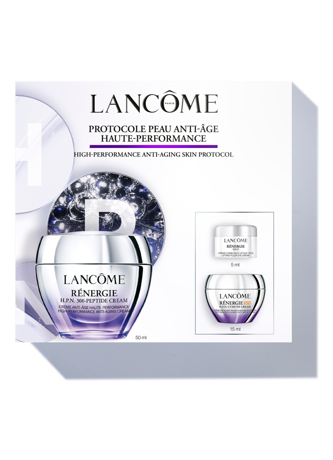 Lancôme Rénergie H.P.N. 300-Peptide Crème Set - verzorgingsset - voorkant undefined