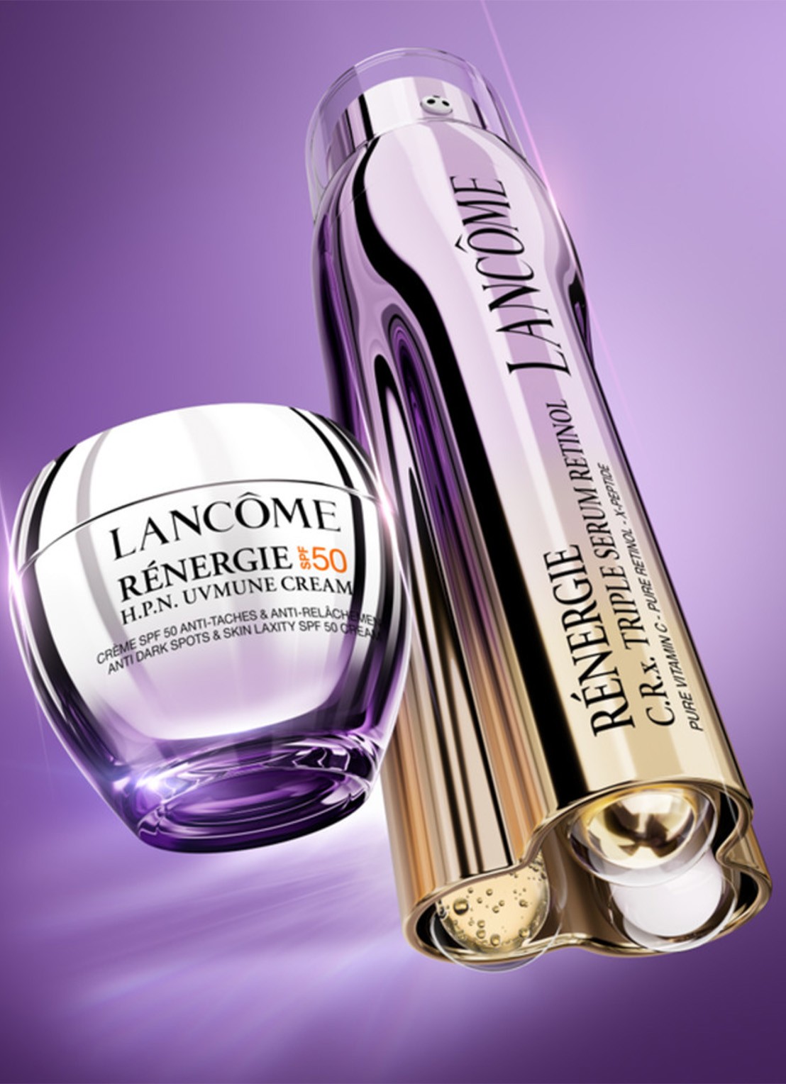 Lancôme Rénergie H.P.N. UVMUNE SPF50 Crème - dagcrème - detail 4 beige