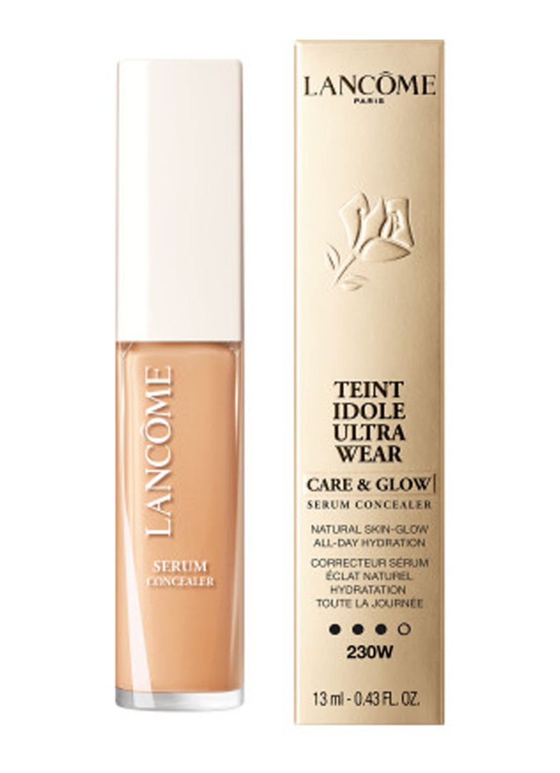 Lancôme Teint Idole Ultra Wear Care & Glow Serum Concealer - voorkant 7 230w