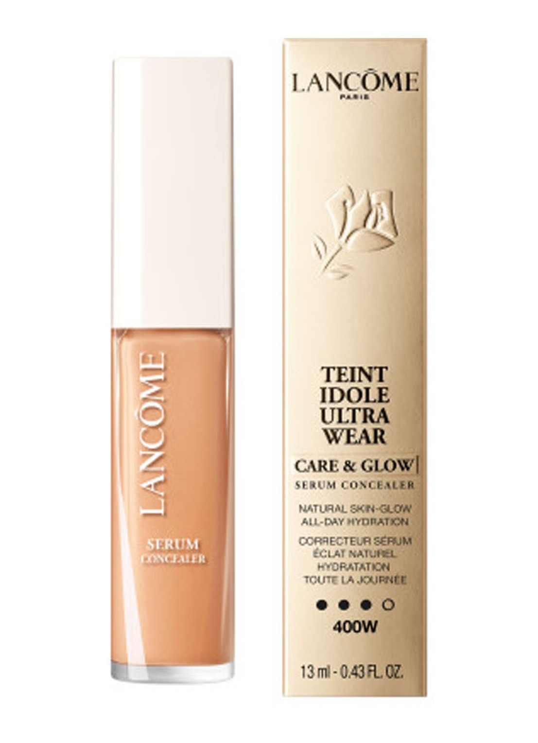Lancôme Teint Idole Ultra Wear Care & Glow Serum Concealer - voorkant 7 400w
