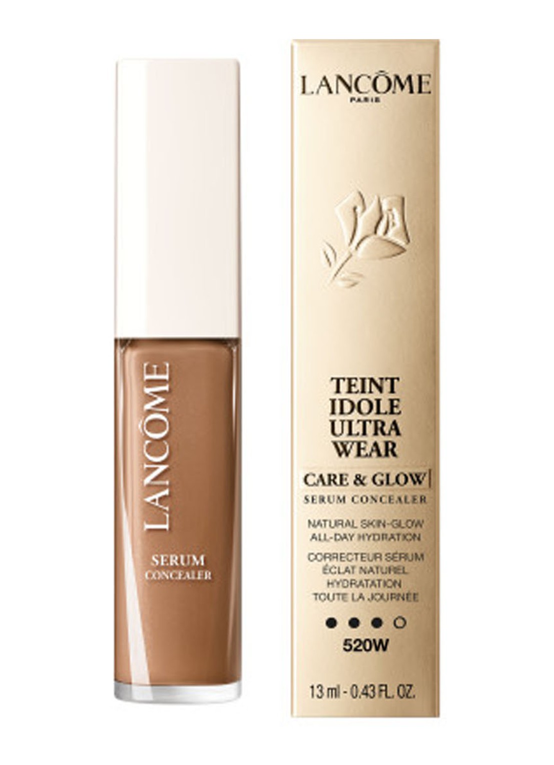 Lancôme Teint Idole Ultra Wear Care & Glow Serum Concealer - voorkant 2 520w
