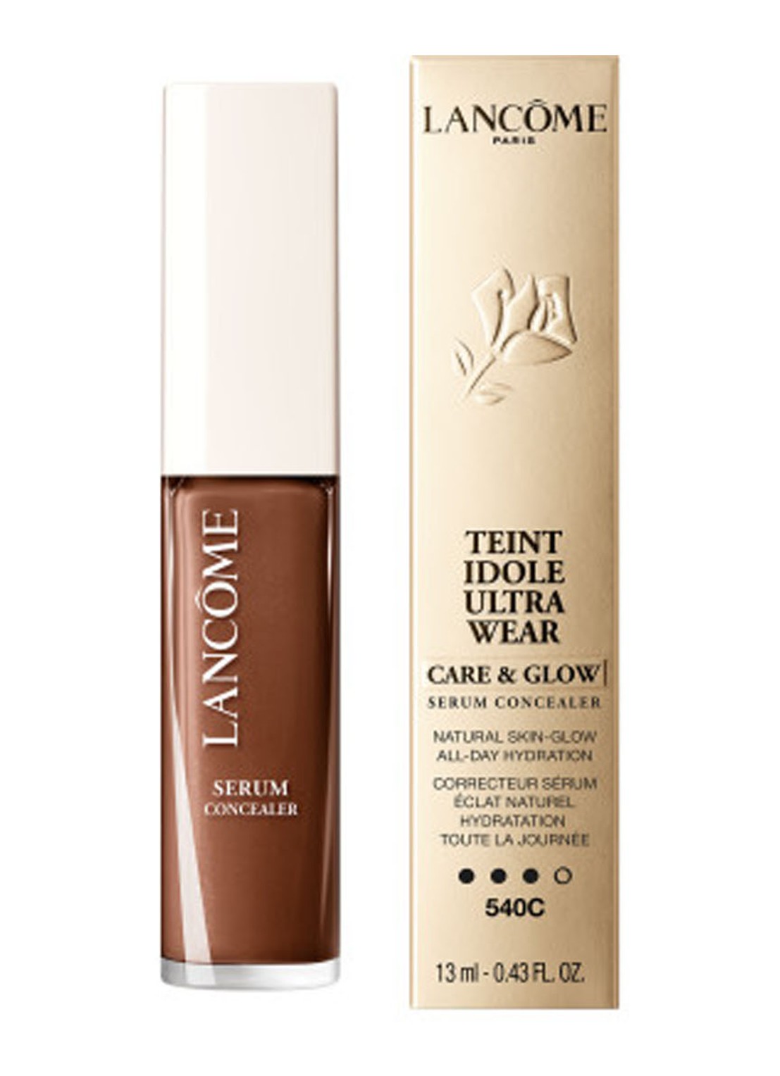 Lancôme Teint Idole Ultra Wear Care & Glow Serum Concealer - voorkant 2 540c