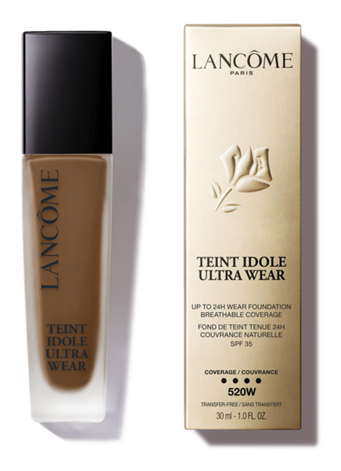 Lancôme Teint Idole Ultra Wear Foundation - voorkant 6 520w