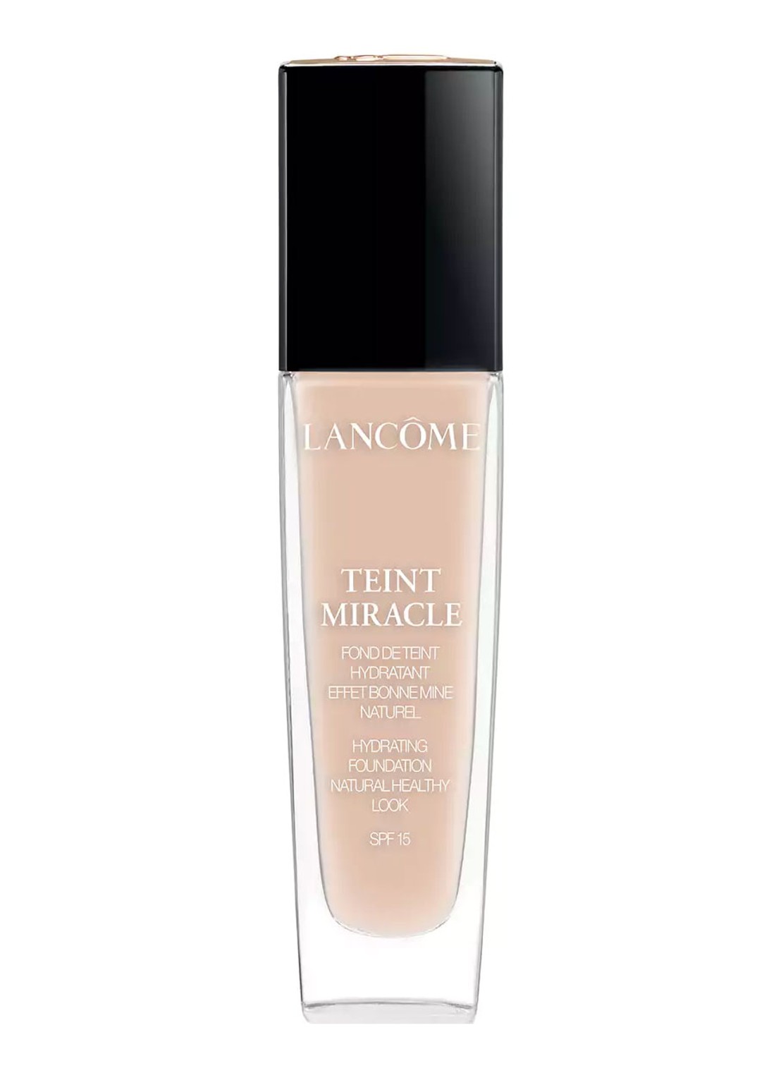 Lancôme Teint Miracle SPF 15 / PA+++ Foundation - voorkant 010 beige porcelaine