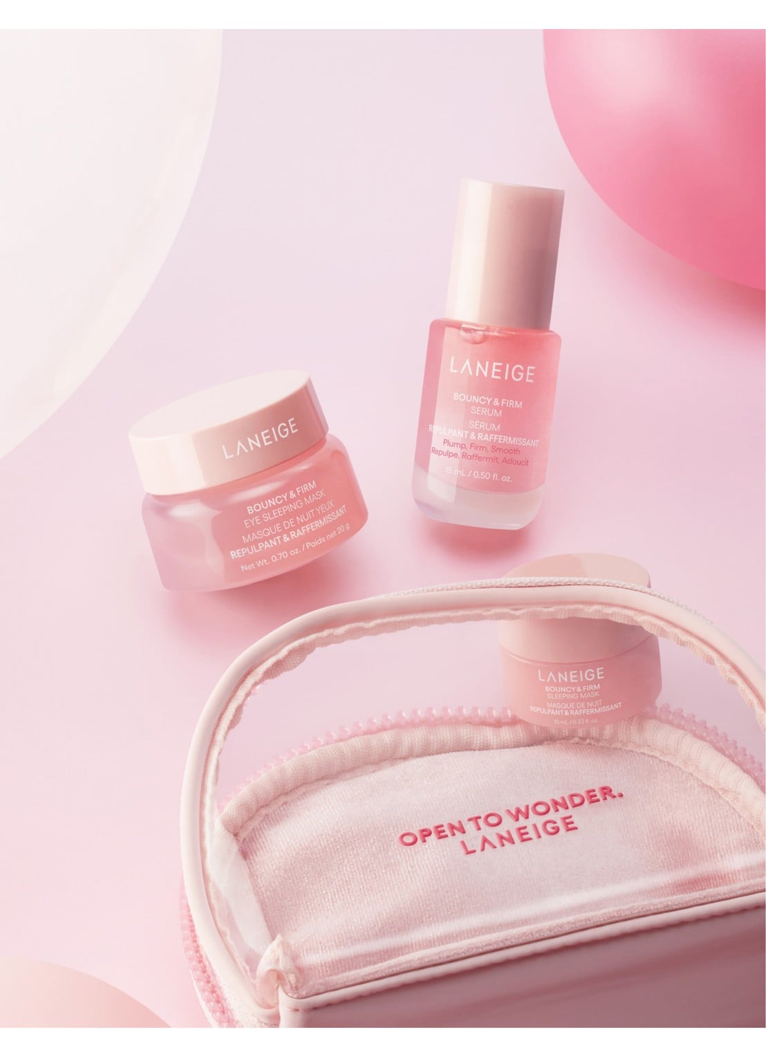 Laneige Bouncy Skin On The Go Set - travel size verzorgingsset - detail 3 undefined
