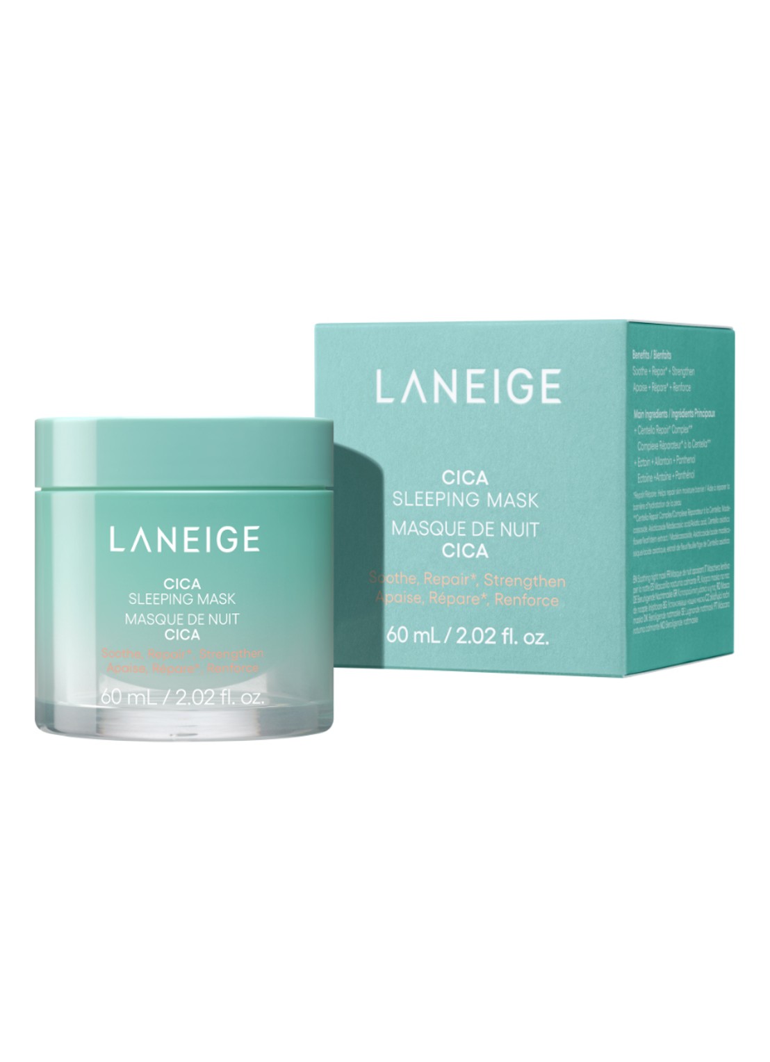 Laneige Cica Sleeping Mask - gezichtsmasker - voorkant 7 undefined