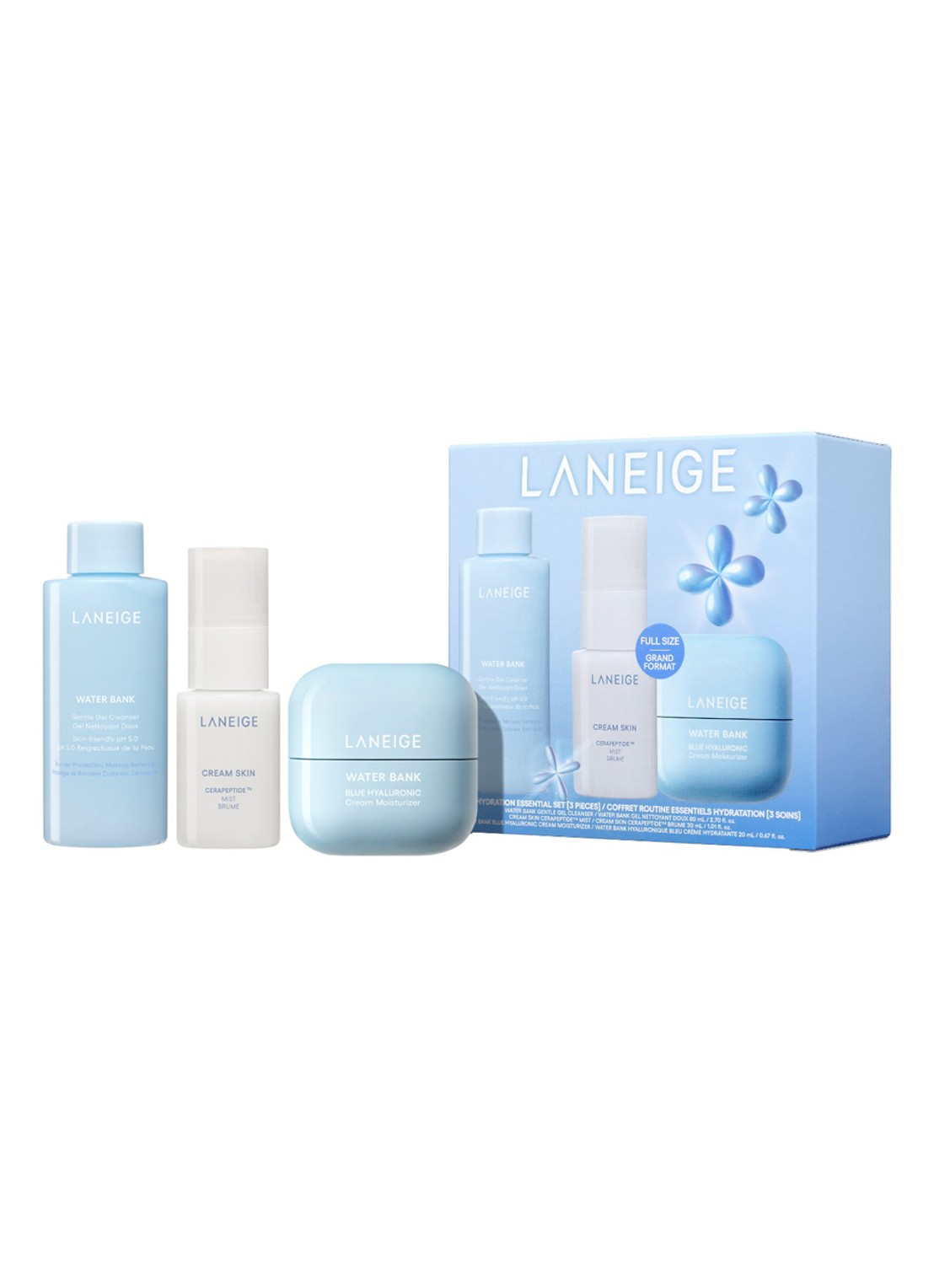 Laneige Daily Hydration Essential Set - verzorgingsset  - voorkant 4 undefined