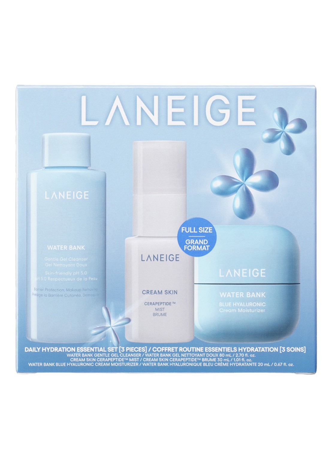 Laneige Daily Hydration Essential Set - verzorgingsset  - voorkant 5 undefined