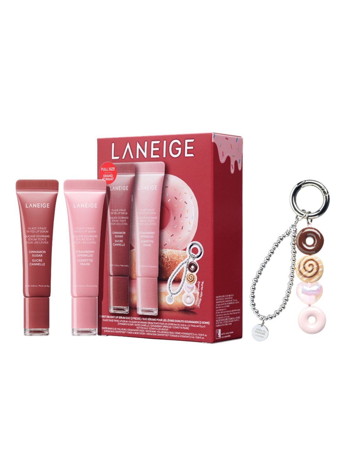 Laneige Donut Delight Lip Serum Duo - make-up set - voorkant 2 undefined