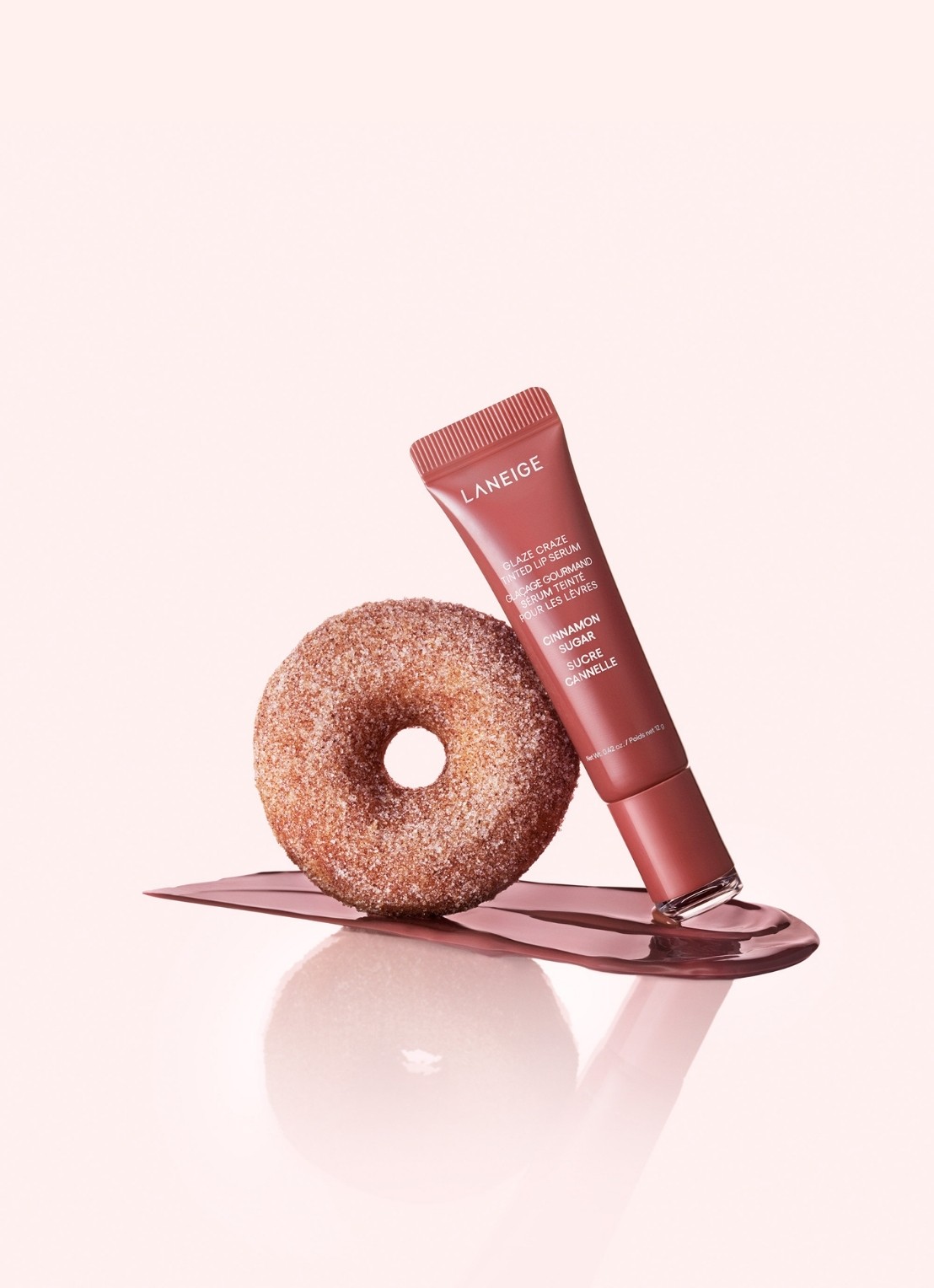 Laneige Glaze Craze Tinted Lip Serum - lipbalsem - detail 4 cinnamon sugar