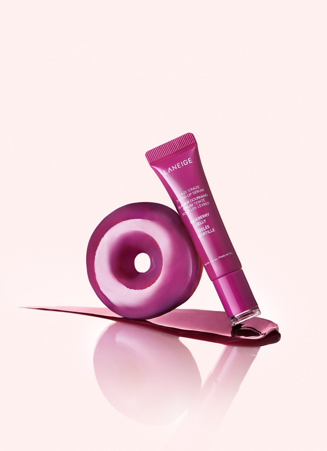 Laneige Glaze Craze Tinted Lip Serum - lipbalsem - detail 4 blueberry jelly