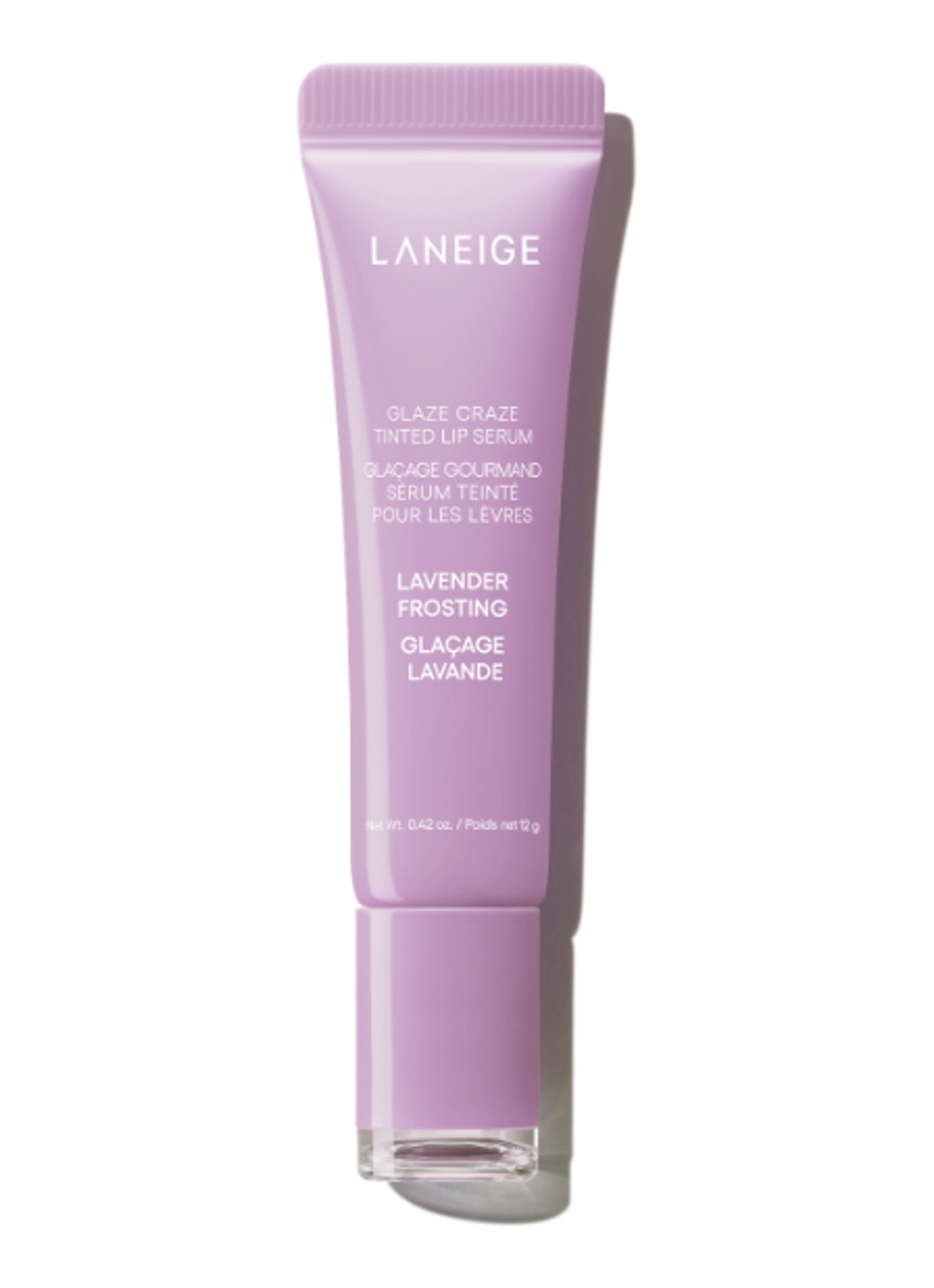 Laneige Glaze Craze Tinted Lip Serum - lipbalsem - voorkant 5 lavender frosting