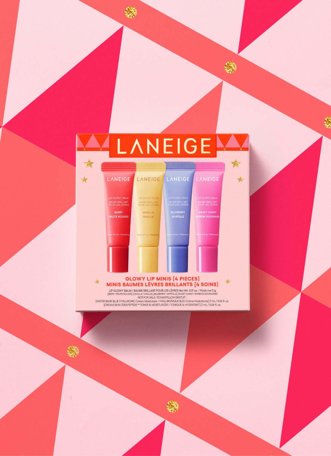 Laneige Glowy Lip Minis set - lipbalsem  - detail 4 undefined
