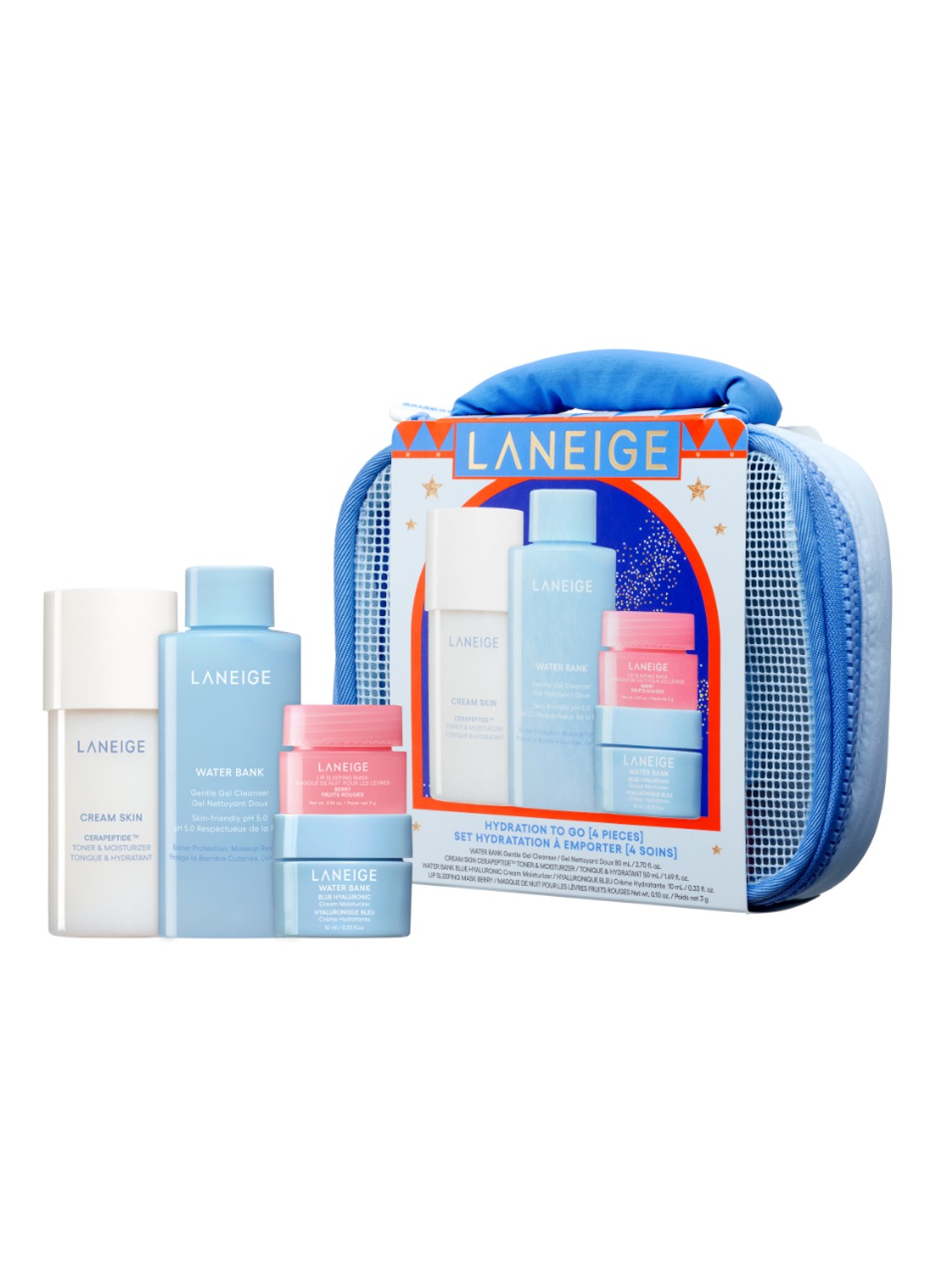 Laneige Hydration To Go - verzorgingsset - voorkant 2 undefined