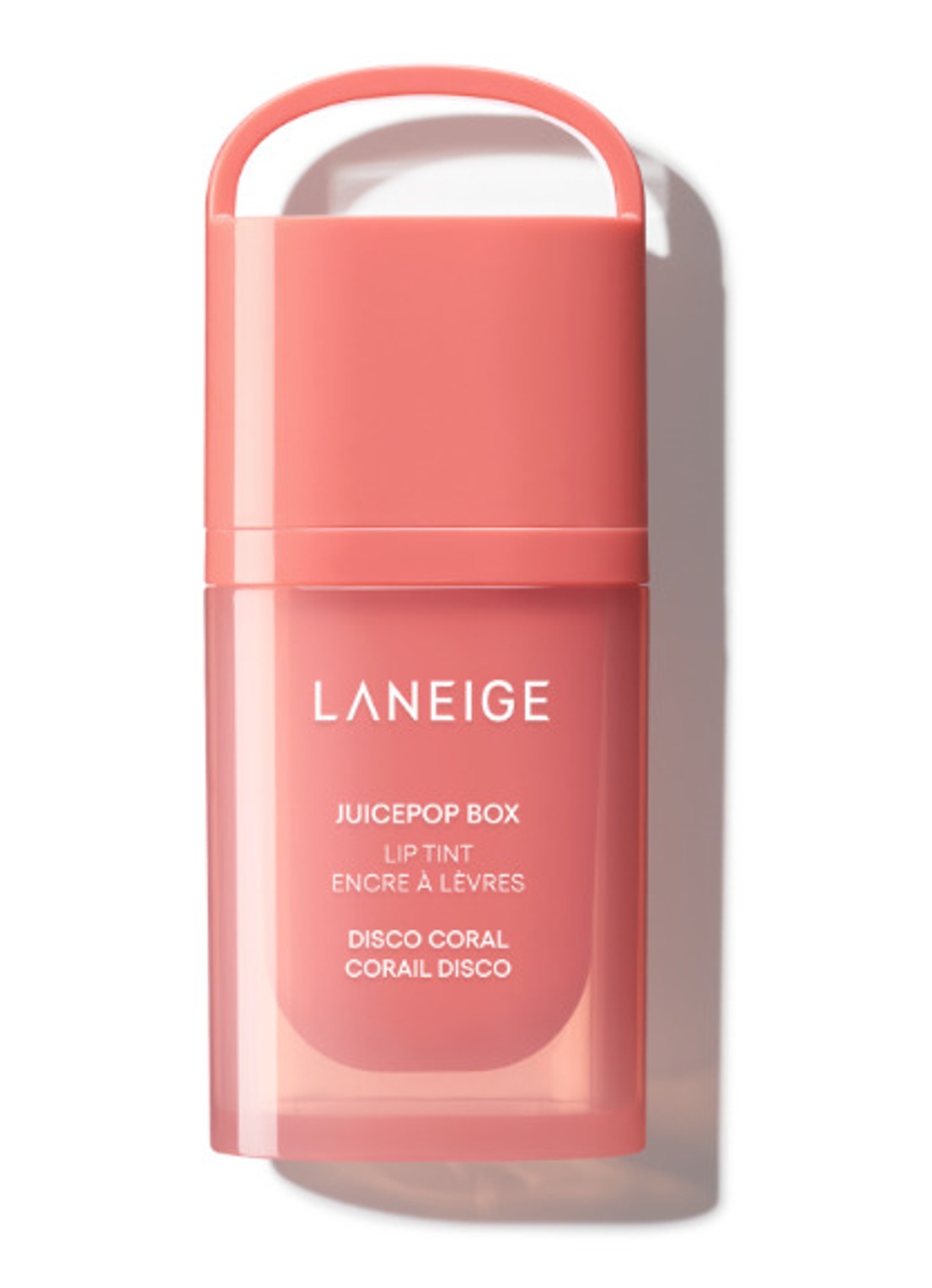 Laneige Juice Pop Box - Lip Tint - voorkant 6 disco coral