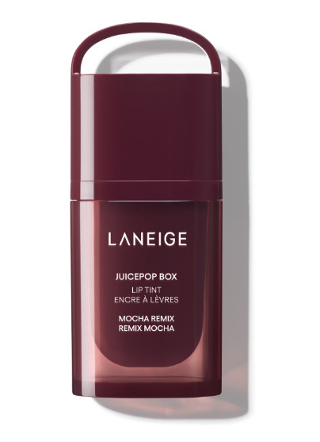 Laneige Juice Pop Box - Lip Tint - voorkant mocha remix