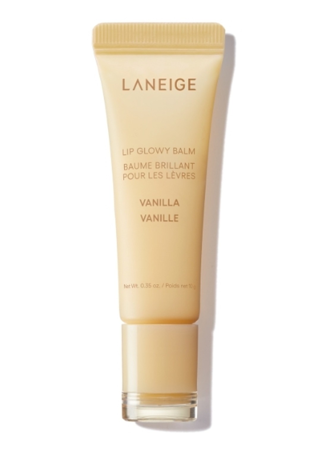 Laneige Lip Glowy Balm - lipbalsem - voorkant vanilla