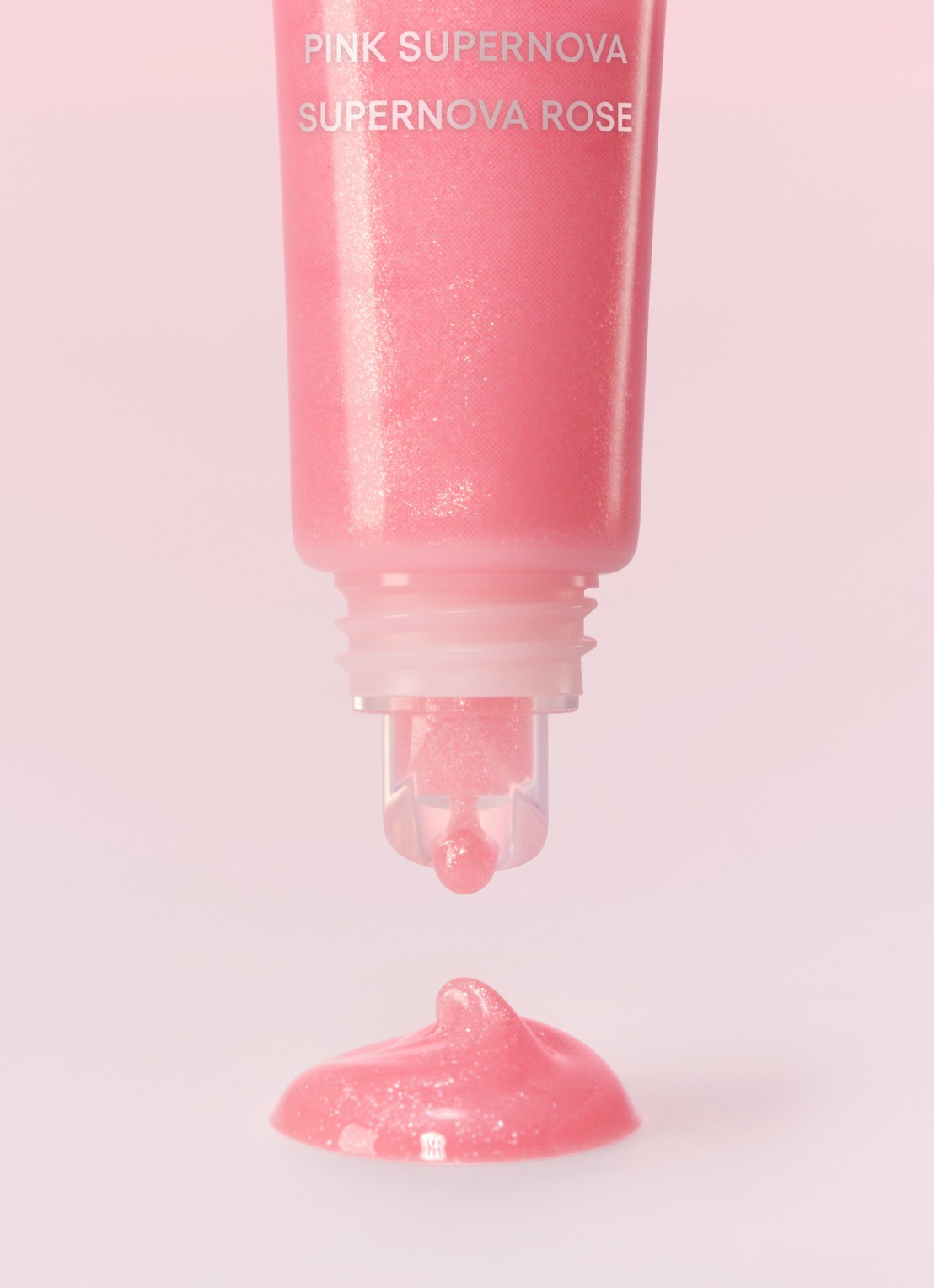 Laneige Lip Glowy Balm Milkyway - Limited Edition lipbalsem - detail 3 pink supernova