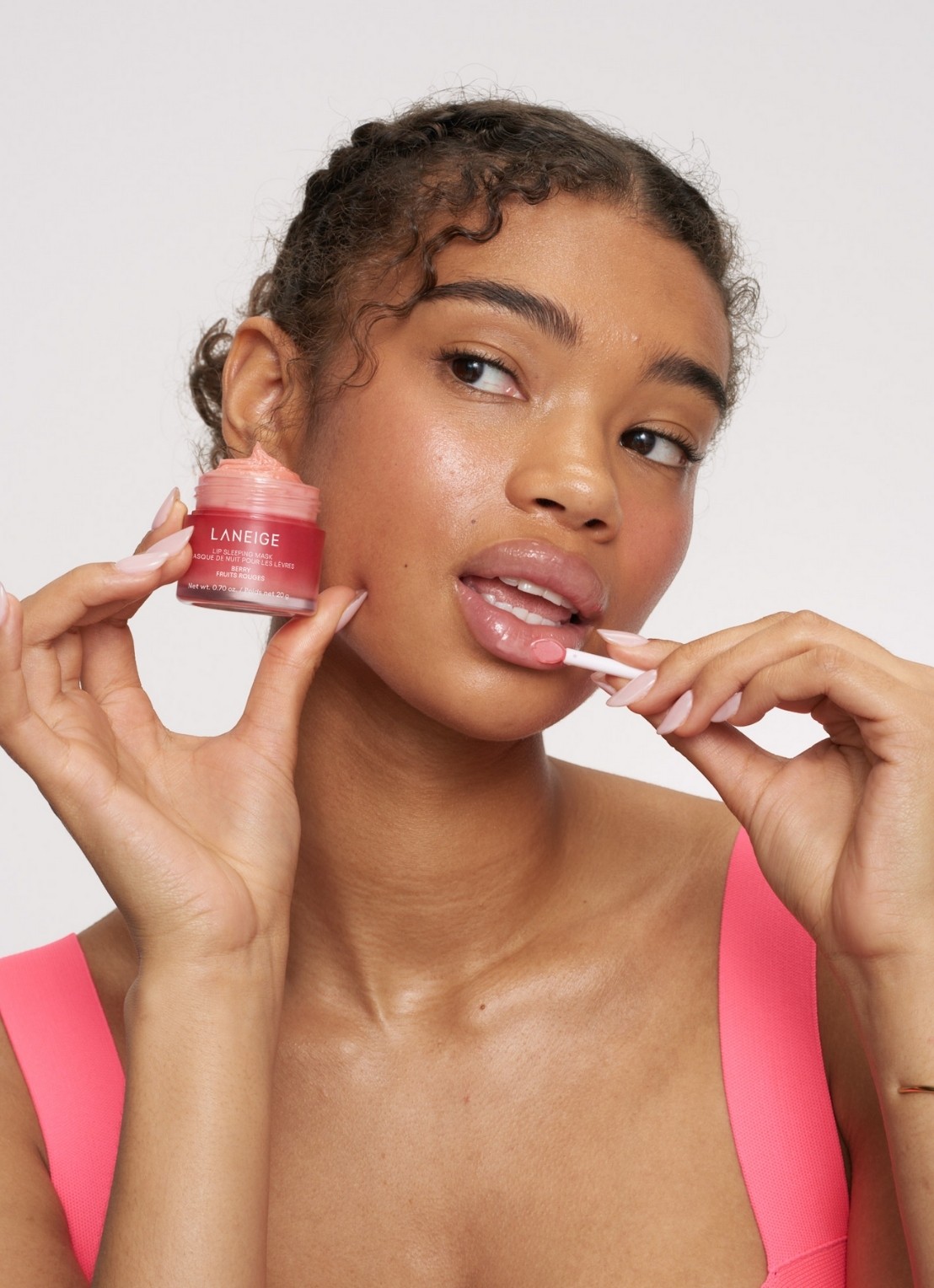Laneige Lip Sleeping Mask - lipmasker - detail 4 berry