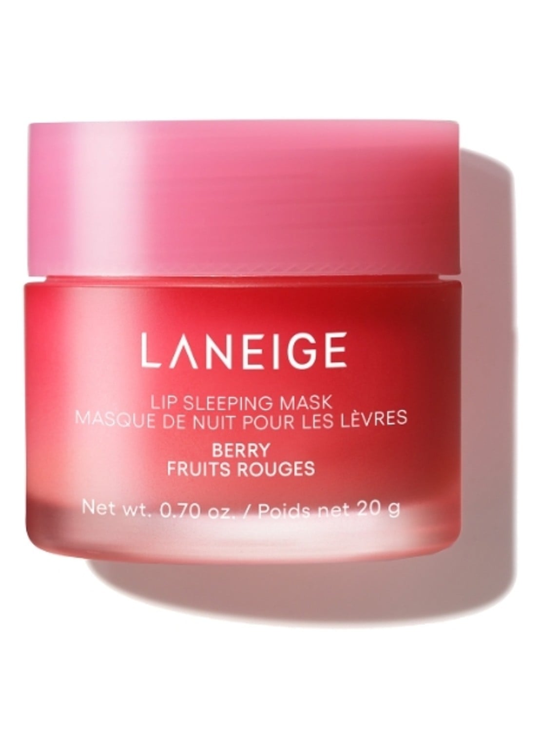 Laneige Lip Sleeping Mask - lipmasker - voorkant berry