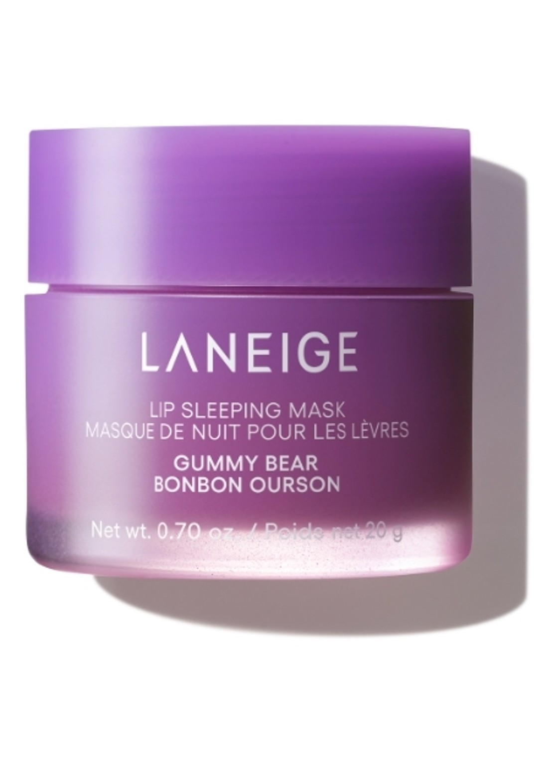 Laneige Lip Sleeping Mask - lipmasker - voorkant gummy bear