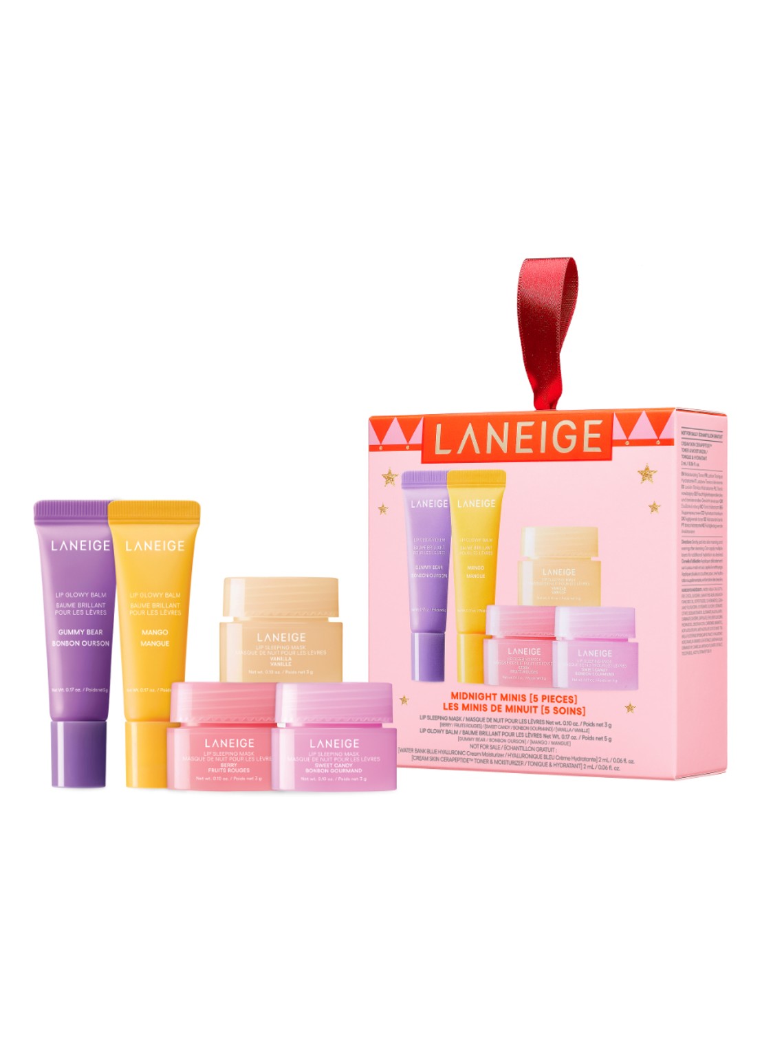 Laneige Midnight Mini's - verzorgingsset - voorkant 5 undefined