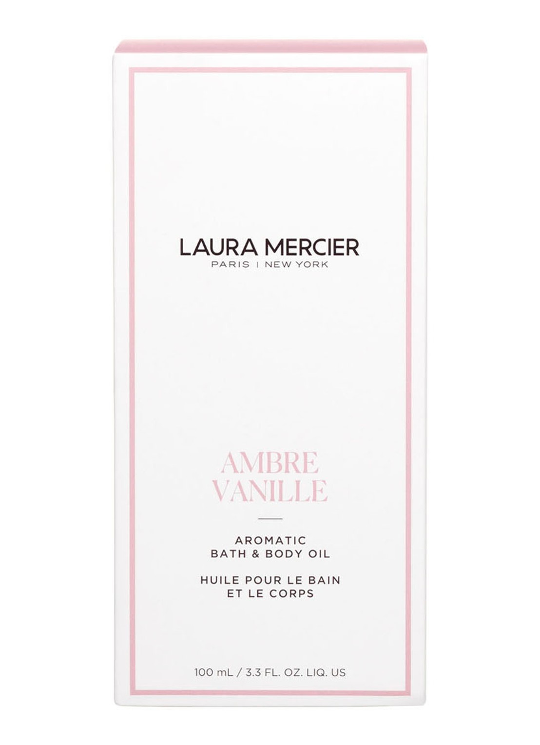 Laura Mercier Ambre Vanille Bath & Body Oil - doucheolie - voorkant 5 undefined