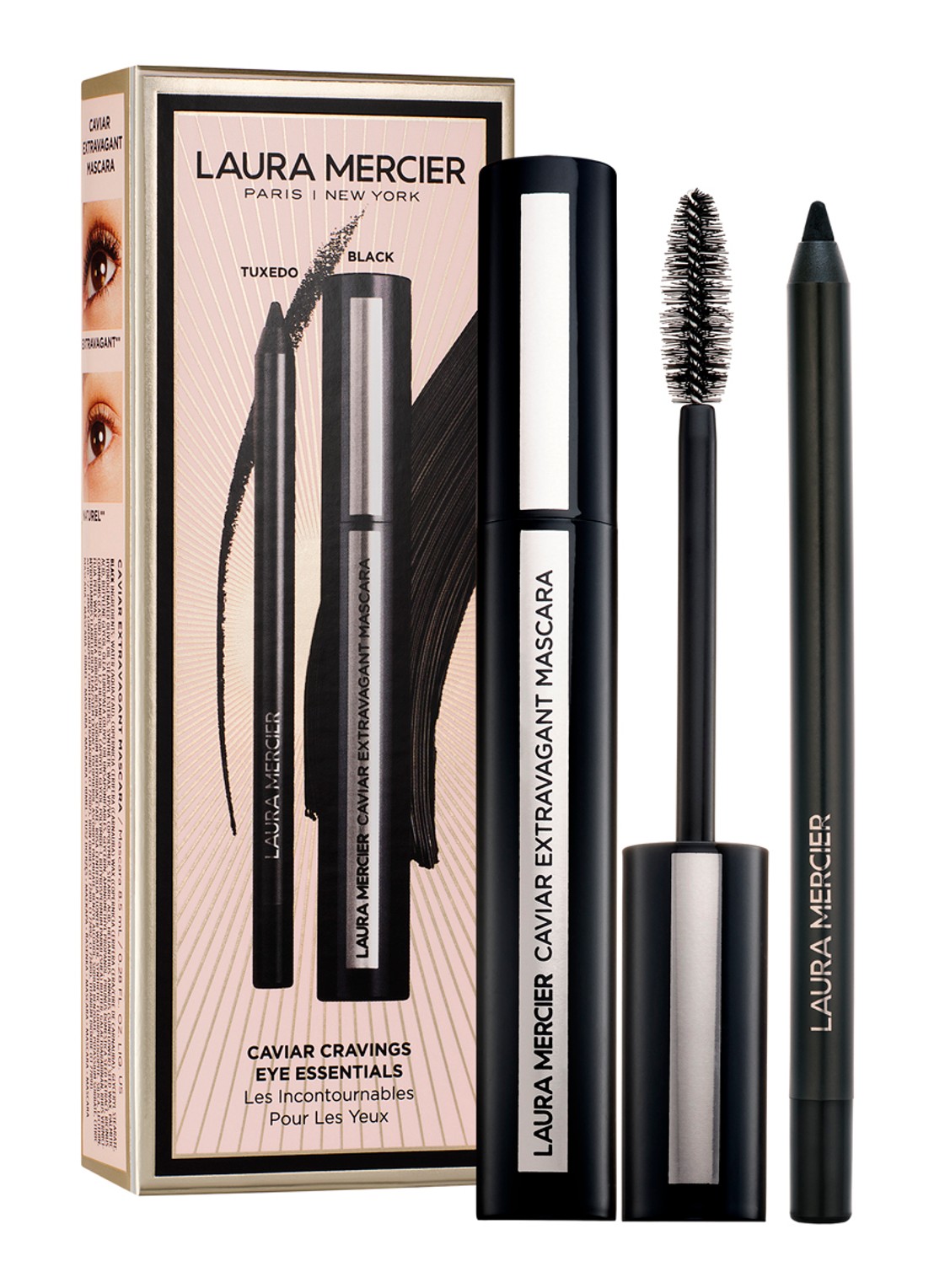Laura Mercier Caviar Cravings Eye Essentials - make- up set - voorkant 3 undefined