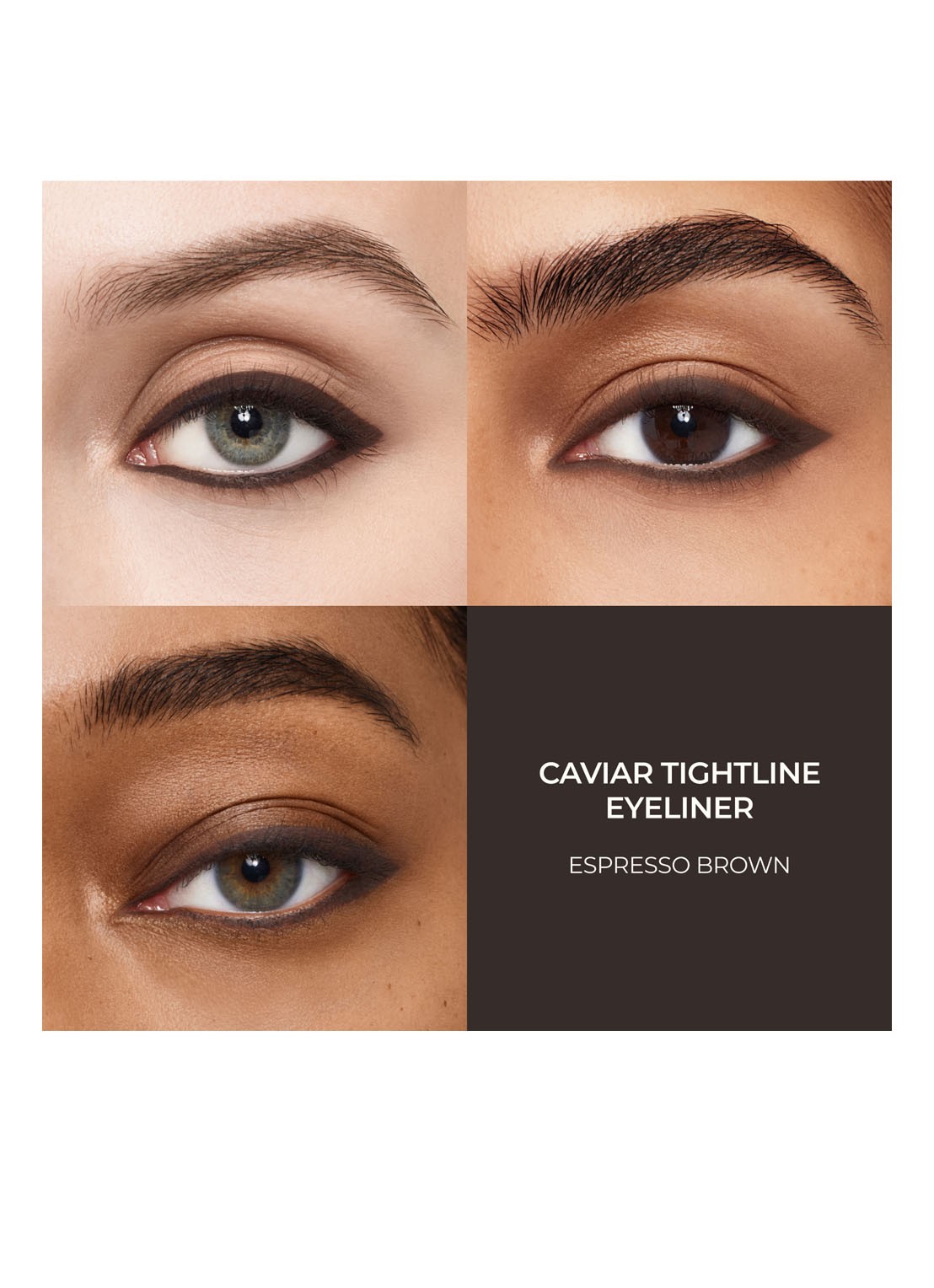 Laura Mercier Caviar Eyeliner - oogpotlood - detail 2 espresso brown