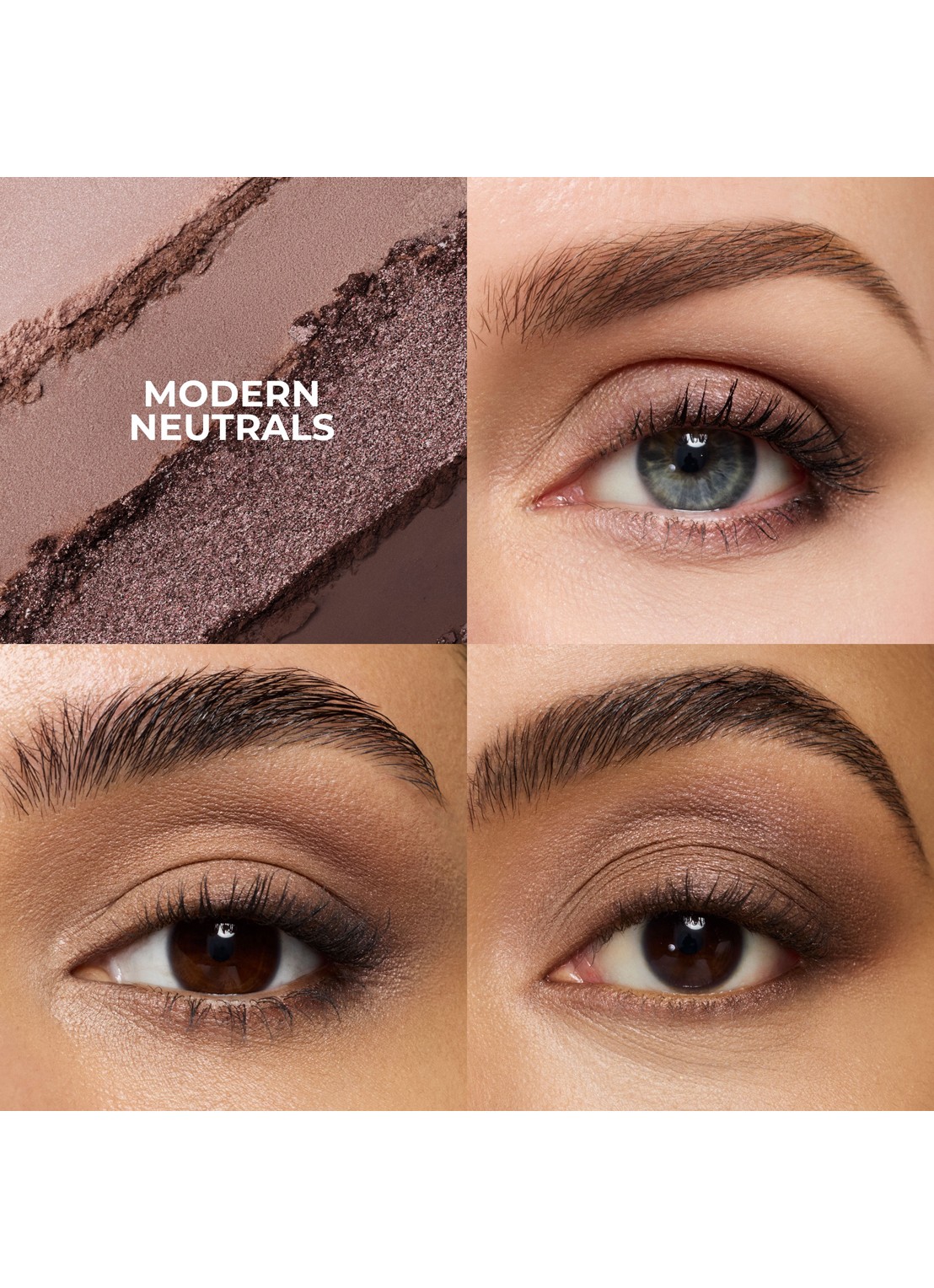 Laura Mercier Caviar Eyeshadow Quad - oogschaduwpalet - detail 2 modern neutrals