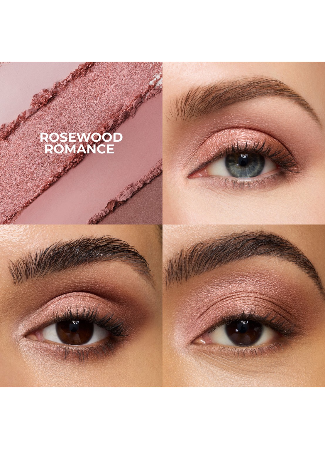 Laura Mercier Caviar Eyeshadow Quad - oogschaduwpalet - detail 4 rosewood romance