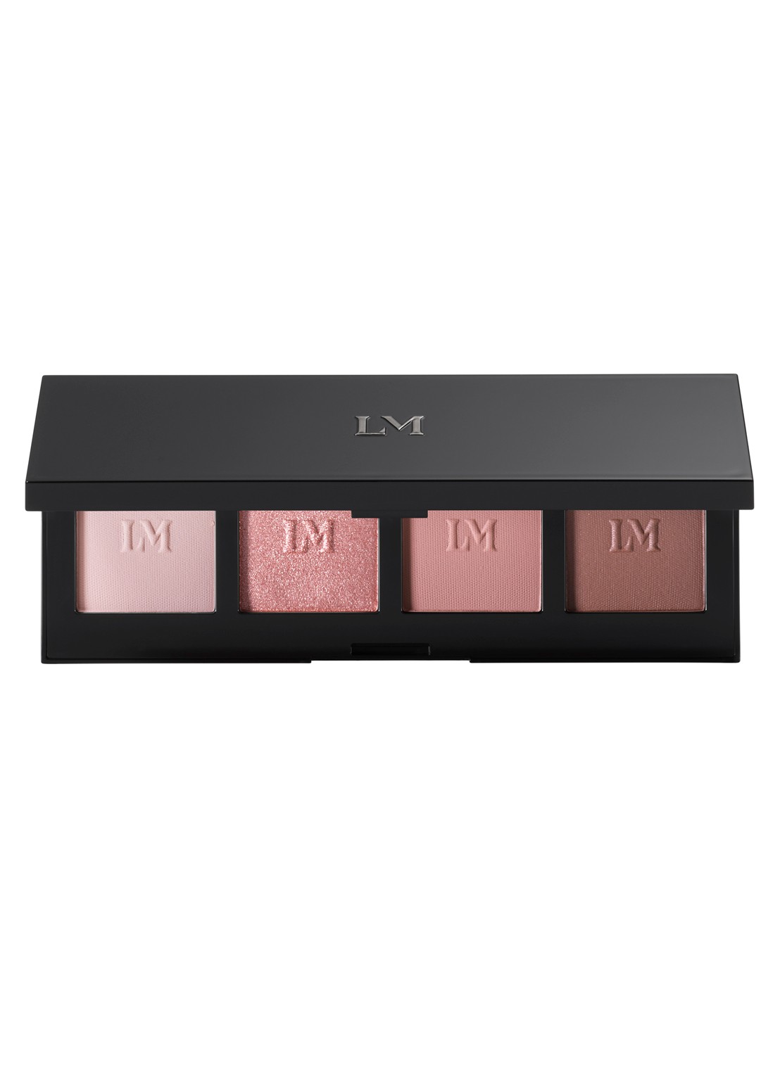 Laura Mercier Caviar Eyeshadow Quad - oogschaduwpalet - voorkant rosewood romance
