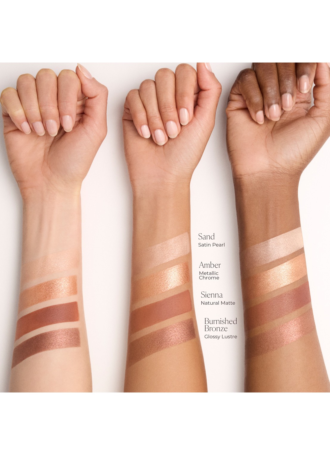 Laura Mercier Caviar Eyeshadow Quad - oogschaduwpalet - detail 3 golden hour