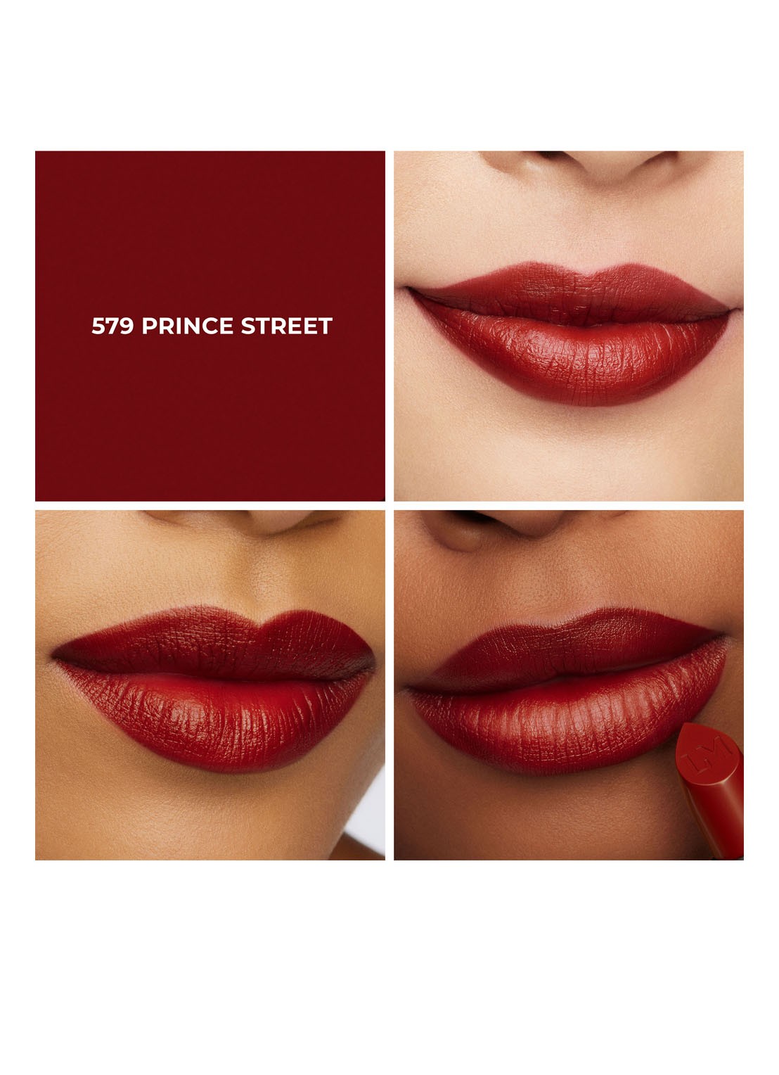 Laura Mercier Caviar Hydra-Crème Lipstick - navulbare lipstick - achterkant 3 579 prince street