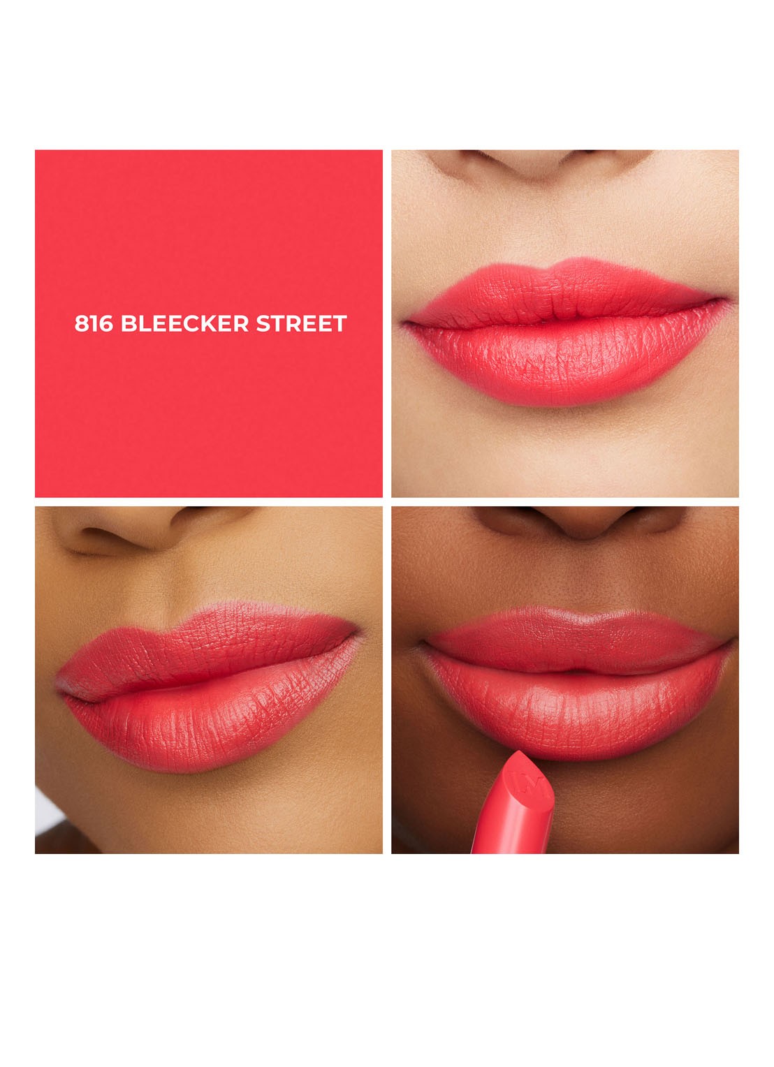 Laura Mercier Caviar Hydra-Crème Lipstick - navulbare lipstick - achterkant 816 bleeker street