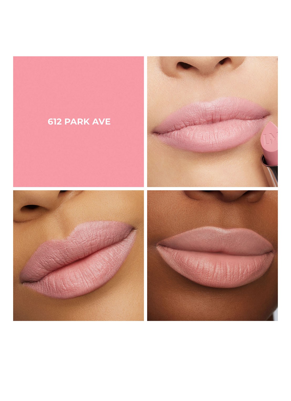Laura Mercier Caviar Hydra-Crème Lipstick Refill - lipstick navulling - achterkant 612 park ave