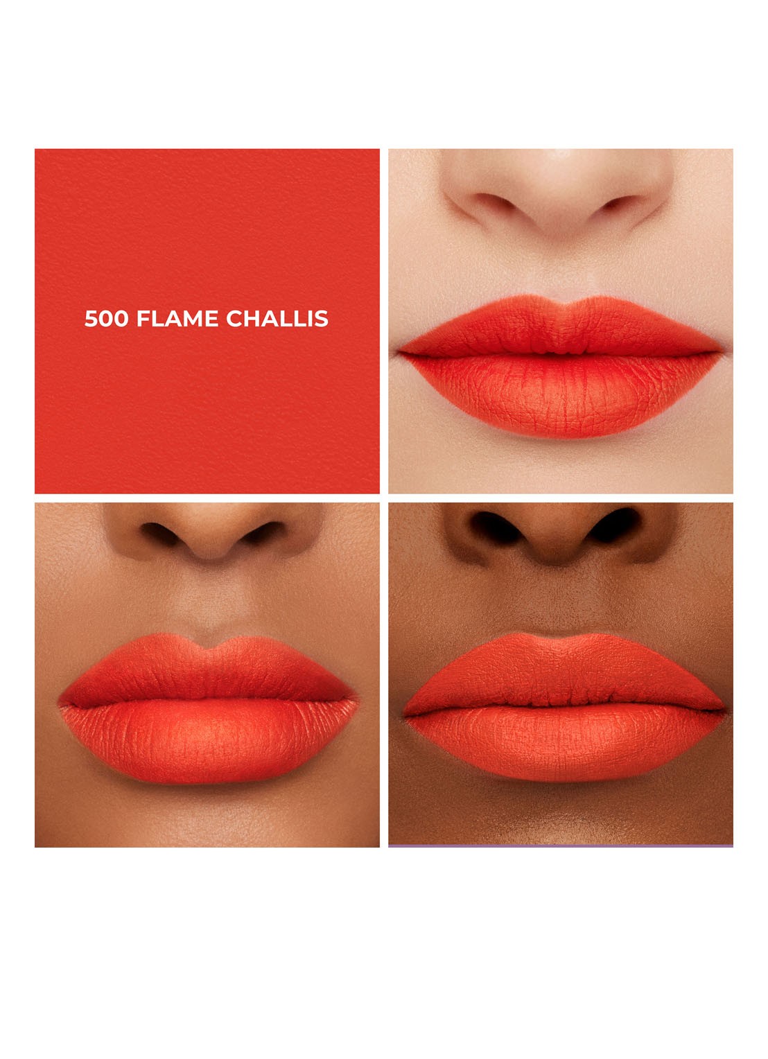 Laura Mercier Caviar Smoothing Matte Lipstick Refill - navulling - detail 2 500 flame challis