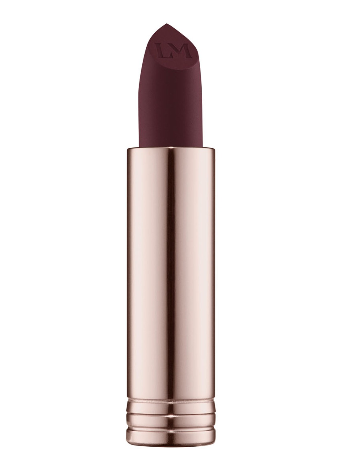 Laura Mercier Caviar Smoothing Matte Lipstick Refill - navulling - voorkant 777 plum plisse 
