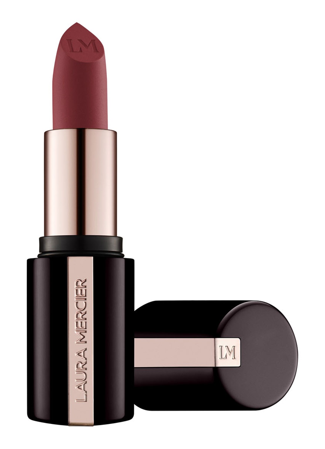 Laura Mercier Caviar Smoothing Matte Lipstick - voorkant 510 mulberry moire