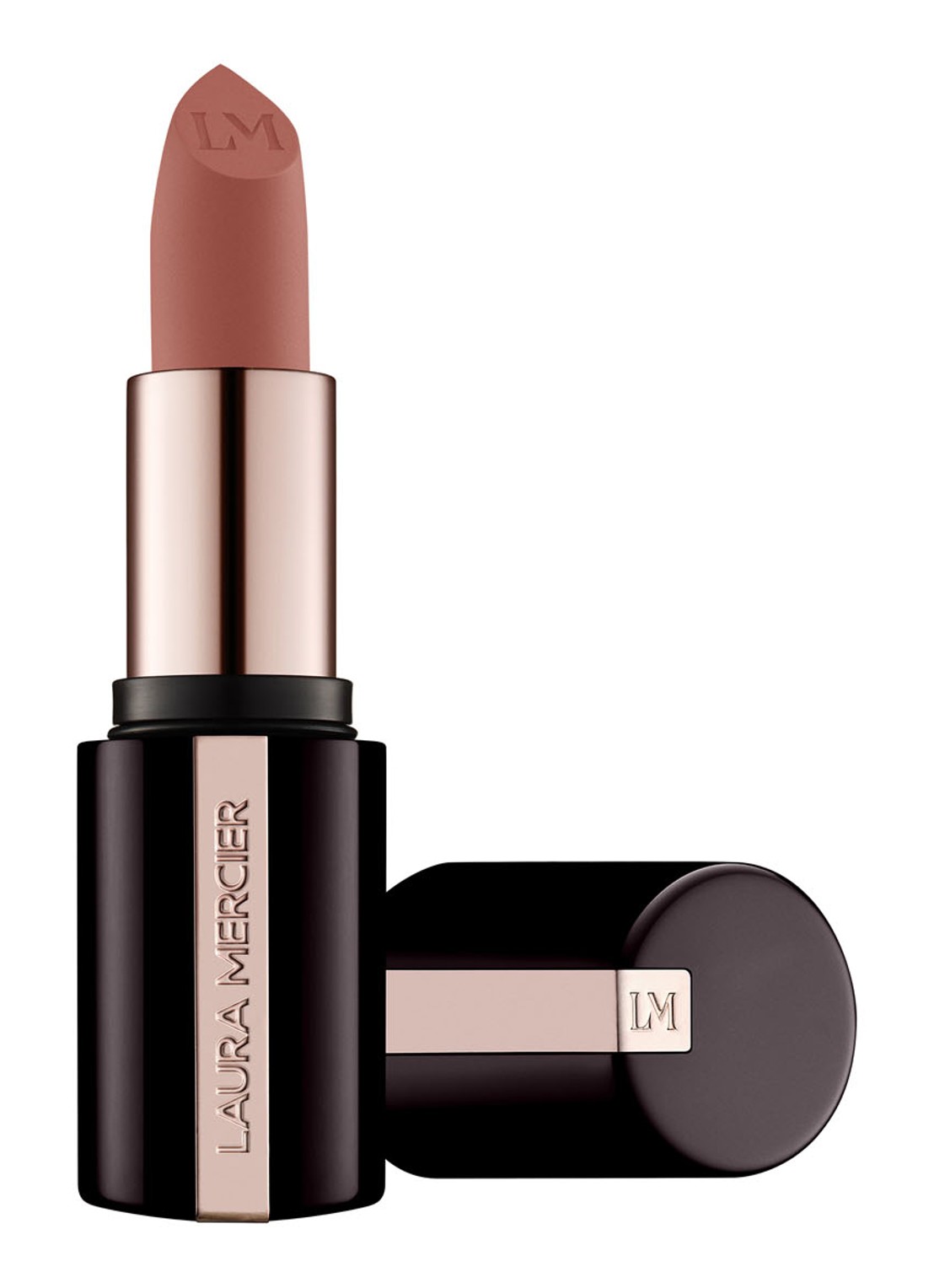 Laura Mercier Caviar Smoothing Matte Lipstick - voorkant 610 blush chenille