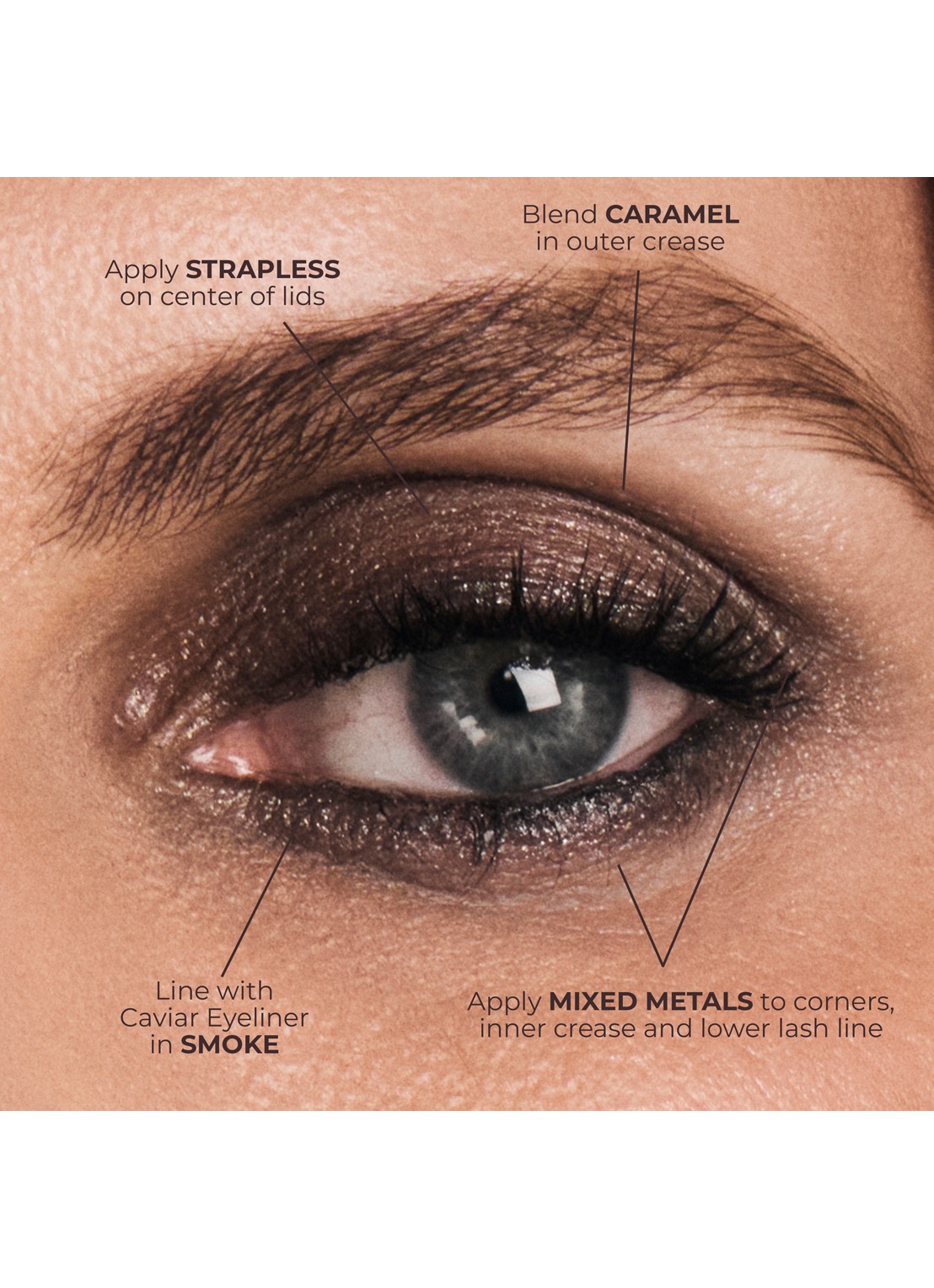 Laura Mercier Caviar Stick Eye Shadow Mixed Metals - shimmer oogschaduwstick - detail 4 mixed metals