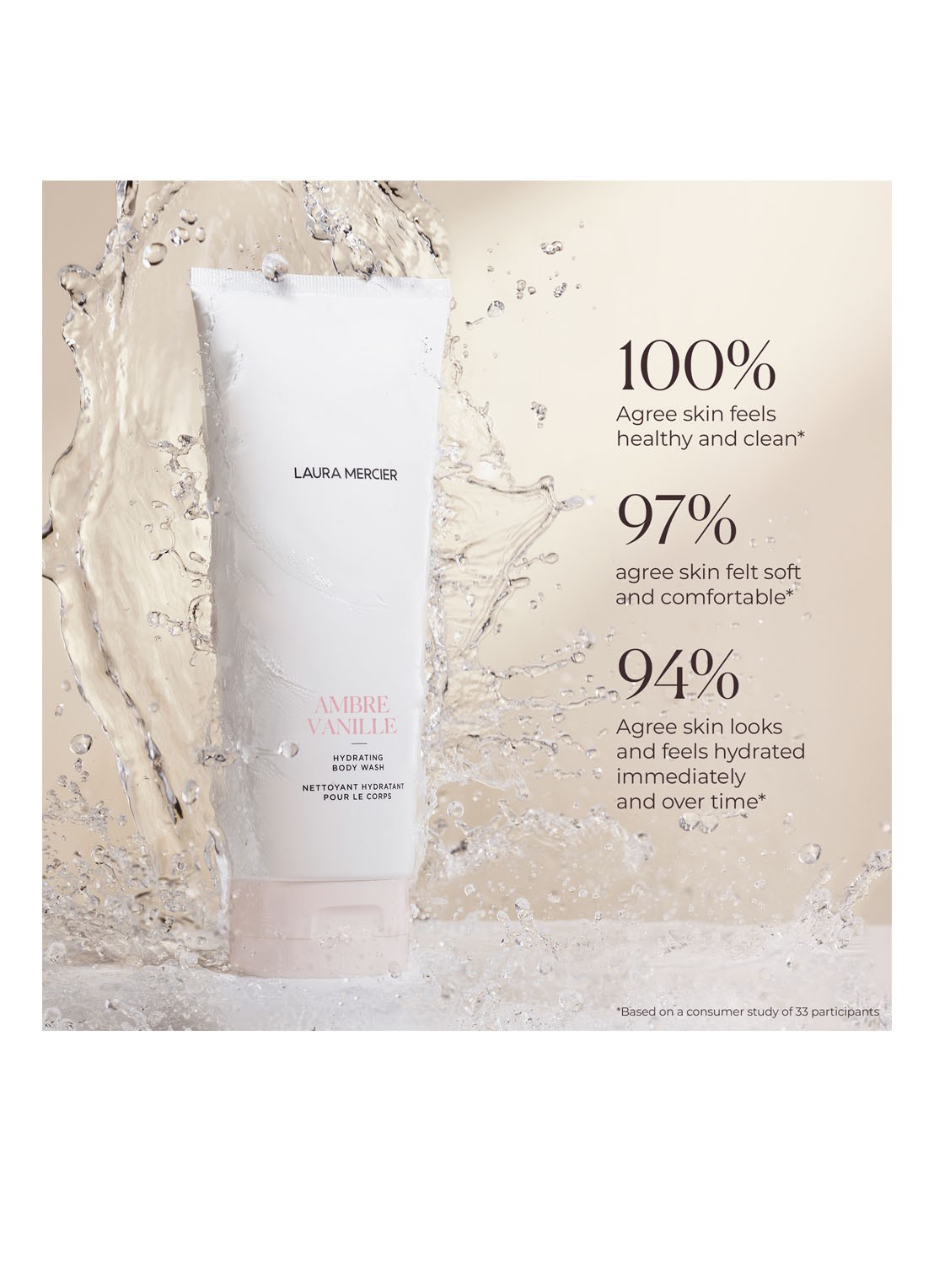 Laura Mercier Hydrating Body Wash Ambre Vanille - douchegel - detail 2 undefined